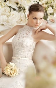 Robe de mariee romantique dentelle
