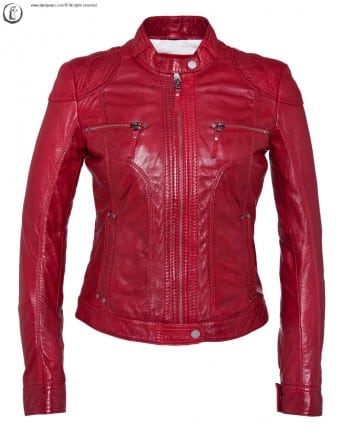 blouson cuir oakwood femme