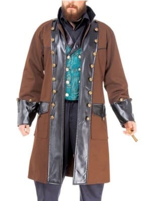 manteau steampunk homme