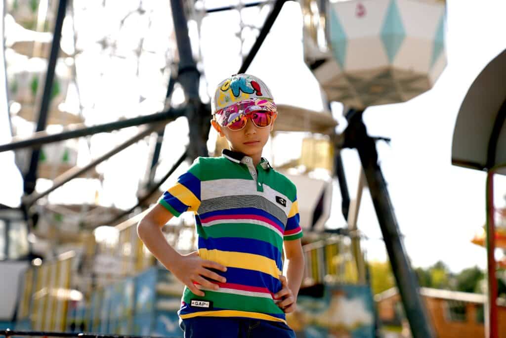 mode enfant années 90
